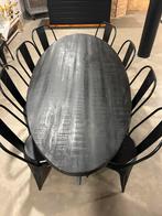 8x mooie Bistro stoelen, Ophalen, Zo goed als nieuw, Overige materialen, 2 zitplaatsen