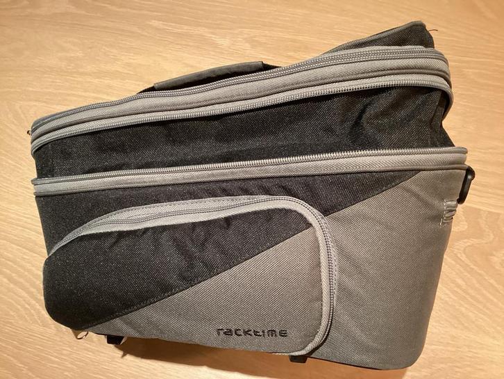 Ractime Fietstas met Adapter, Fietsen en Brommers, Fietsaccessoires | Fietstassen, Gebruikt, Ophalen of Verzenden