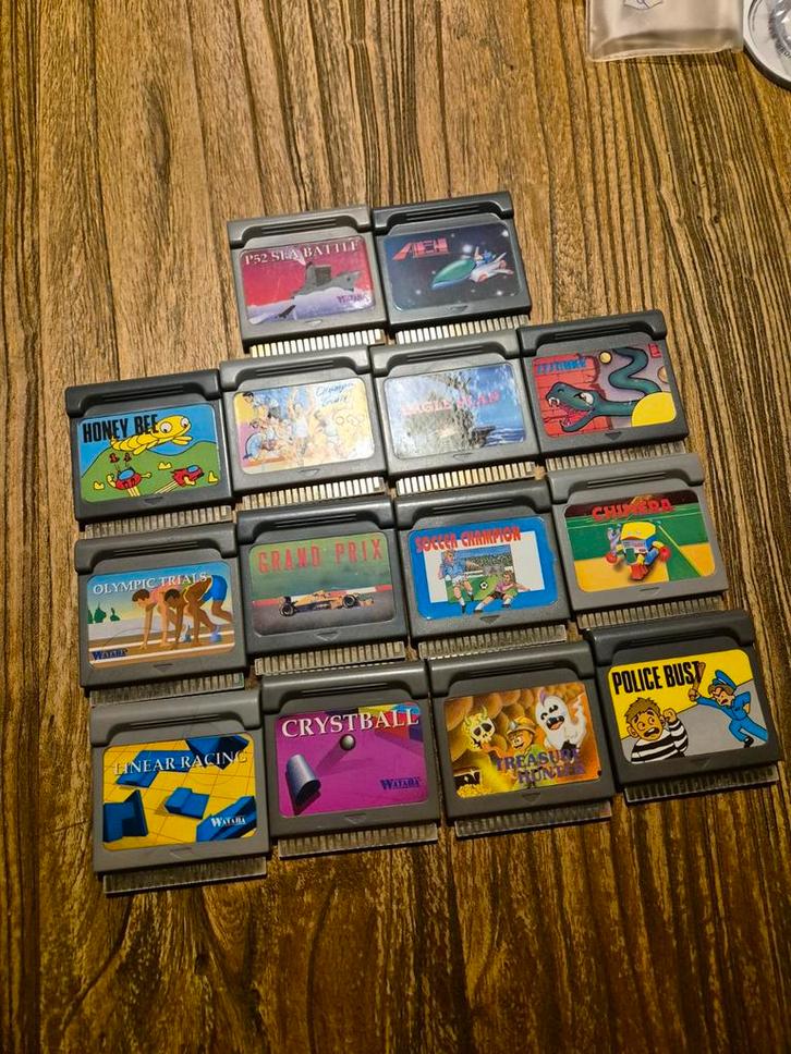 Watara Supervision Games - Retro Collectie, Spelcomputers en Games, Games | Nintendo Game Boy, Gebruikt, Overige genres, 1 speler