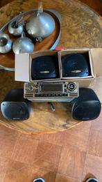 Retro Caliber RCD 120 BT + vier speakers, Auto diversen, Autoradio's, Ophalen of Verzenden, Nieuw