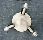 Plafondlamp x 2 met bugel & LED lampjes, Ophalen, Gebruikt, Metaal