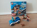 Lego City 60241 Politie Hondenpatrouille, Ophalen of Verzenden, Zo goed als nieuw, Complete set, Lego