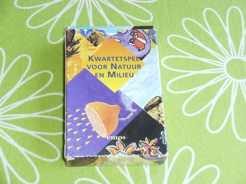 Kwartet spel voor Natuur en Milieu van de VSB bank, Verzamelen, Speelkaarten, Jokers en Kwartetten, Nieuw, Kwartet(ten), Ophalen of Verzenden