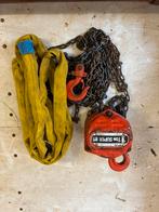 Kettingtak 1 ton super 80 met takelstrop, Ophalen, Gebruikt