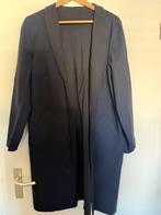 Lang colbert blauw zwart reversible 44 travelz, Travelz, Maat 42/44 (L), Zo goed als nieuw, Jasje