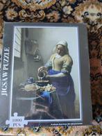 1000 stukjes vermeer melkmeisje *nieuw*, Ophalen of Verzenden, 500 t/m 1500 stukjes, Nieuw, Legpuzzel