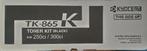 Kyocera TK-865 K, Originele Black Toner Cartridge 250ci 300c, Ophalen of Verzenden, Nieuw, Toner, KYOCERA
