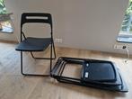 Nieuw 4x Ikea Nisse zwarte klapstoel, Huis en Inrichting, Stoelen, Ophalen, Zwart, Nieuw, Vier