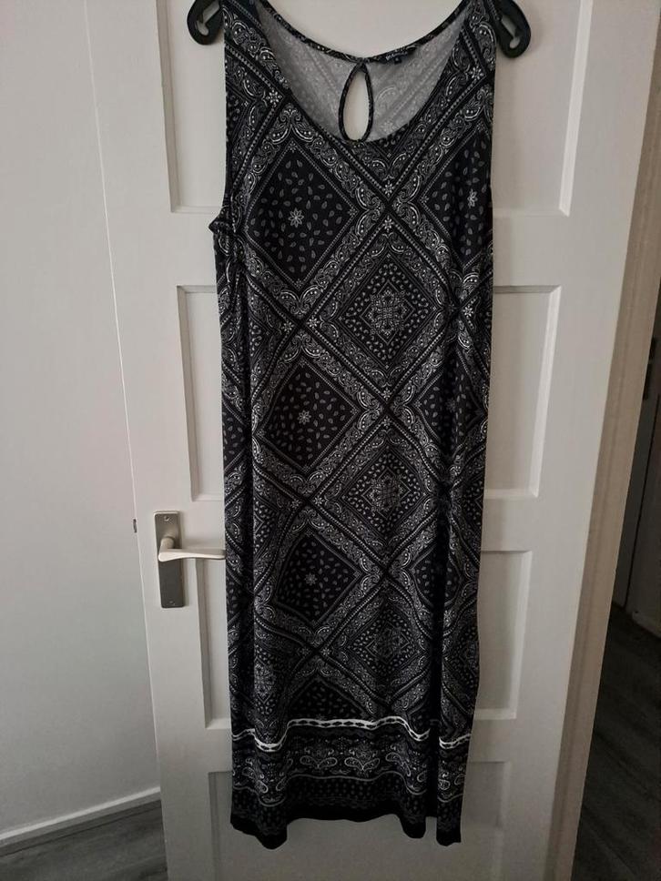 Maxidress maat XL MS mode, Kleding | Dames, Grote Maten, Zo goed als nieuw, Jurk, Overige kleuren, Ophalen of Verzenden