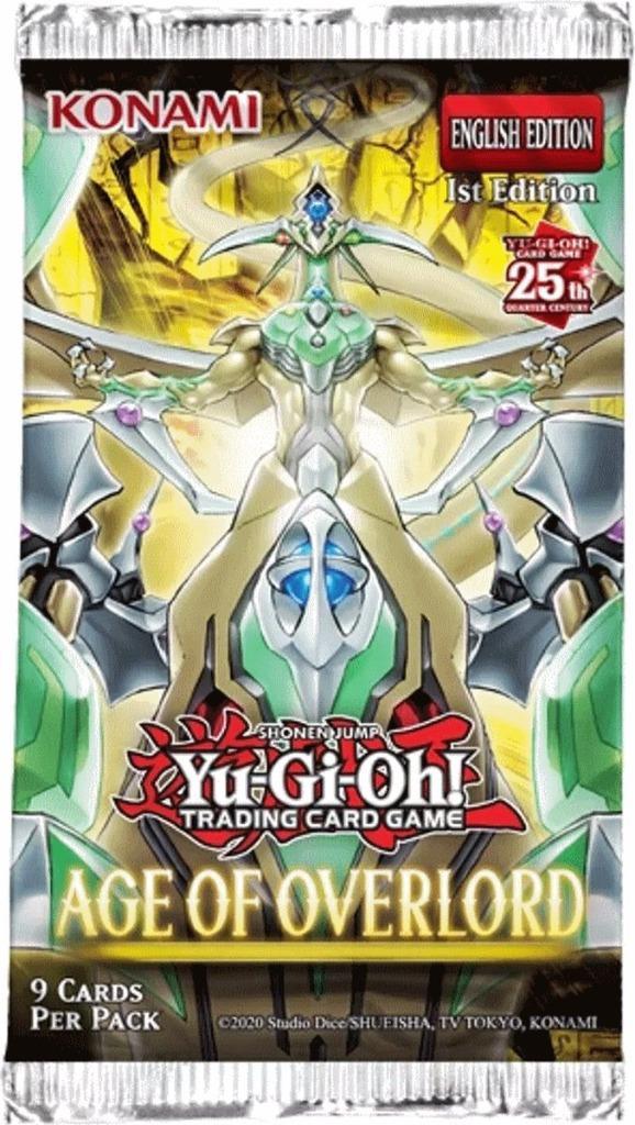 Yu-Gi-Oh! - Age of Overlord Boosterpack, Hobby en Vrije tijd, Verzamelkaartspellen | Yu-gi-Oh!, Nieuw, Booster, Ophalen of Verzenden