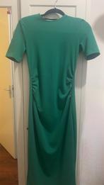 Groene jurk, “S” kan ook xs “zara”, Verzenden, Zo goed als nieuw, Maat 34 (XS) of kleiner, Boven de knie