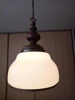 Grote klassieke hanglamp, Huis en Inrichting, Lampen | Hanglampen, Glas, Ophalen, 75 cm of meer