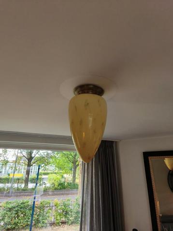Art Deco hanglamp orgineel! Twee stuks! beschikbaar voor biedingen