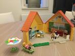 Playmobil zomerhuis inklpabaar 6020 + ovv, Ophalen of Verzenden, Zo goed als nieuw