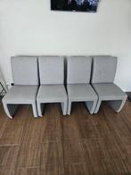 Eetkamer stoelen (4stuks), Huis en Inrichting, Stoelen, Ophalen, Gebruikt, Vier, Stof