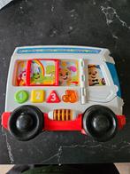 Fisher price lach en leer bus, Ophalen of Verzenden, Gebruikt, Auto of Voertuig, Met geluid