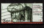 nl2000-43 met tab, Ophalen of Verzenden, Na 1940, Gestempeld