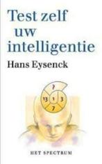 Test zelf uw intelligentie H.J.Eysenck 9027463921, Boeken, Psychologie, Ophalen of Verzenden, Zo goed als nieuw, Sociale psychologie