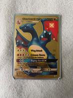 Charizard GX Gouden Pokémon Kaart, Hobby en Vrije tijd, Verzamelkaartspellen | Pokémon, Ophalen of Verzenden, Zo goed als nieuw