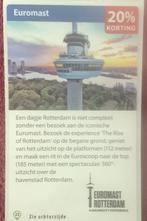 Euromast Rotterdam Voordeelbon, Drie personen of meer, Kortingsbon, Overige typen