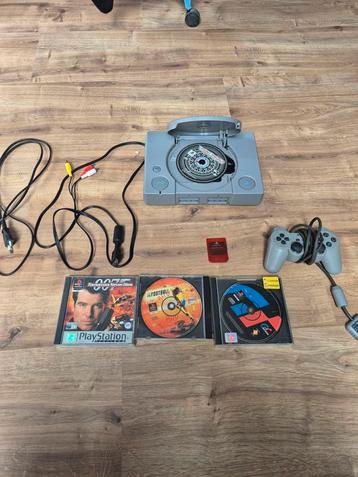 PlayStation 1 SCPH-9002 – Compleet met games beschikbaar voor biedingen