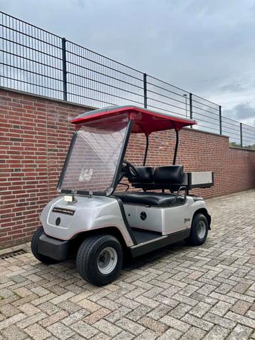 Prachtige Elektrische Yamaha Golfkar met Werkbak beschikbaar voor biedingen