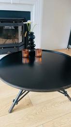 Salontafel Ijzer Look - 1 Jaar Oud, Gebruikt, Rond, Metaal, Minder dan 50 cm