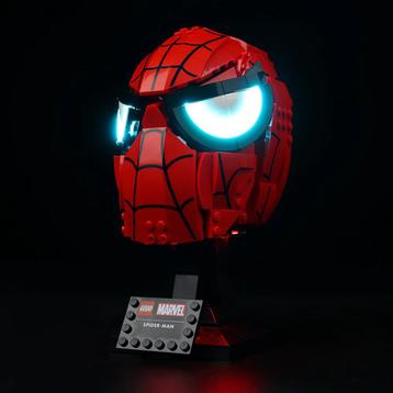 LED Verlichting voor Spider-Man's Mask 76285 Nieuw beschikbaar voor biedingen