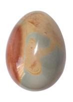 Jaspis Polychroom ei groot Gewicht: 351 gram, Ophalen of Verzenden, Mineraal