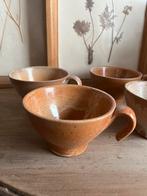 4 oude kommen **het geruite roosje**, Antiek en Kunst, Ophalen of Verzenden