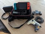 Nintendo Switch + Tas & Zelda Pro Controller, Ophalen, Gebruikt, Met 1 controller, Switch Original