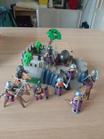 Playmobil ridder kasteel set paars, Kinderen en Baby's, Speelgoed | Playmobil, Ophalen of Verzenden, Gebruikt
