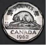 Canada - 5 cent 1962 - Circulated, Losse munt, Verzenden, Noord-Amerika