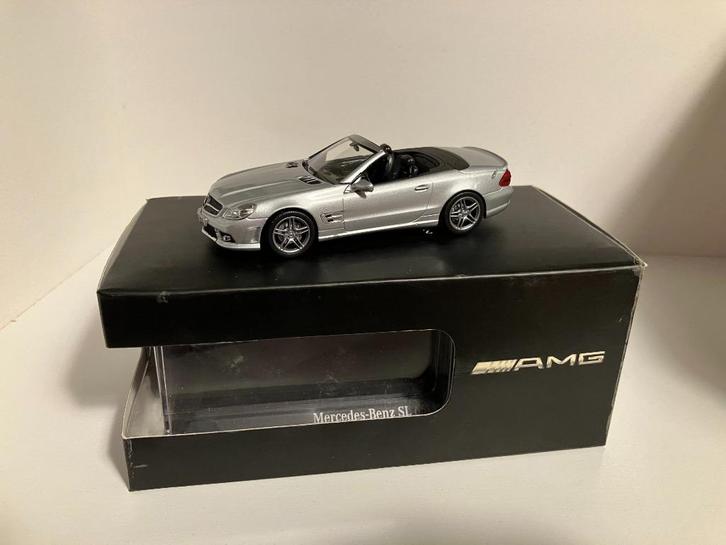 Mercedes SL 65 AMG (r230) van 2008  1/43 Minichamp, Hobby en Vrije tijd, Modelauto's | 1:43, Nieuw, Auto, MiniChamps, Ophalen of Verzenden