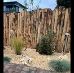 Kastanje Robinia houten palen schutting afrastering schaduw, Tuin en Terras, Palen, Balken en Planken, Ophalen of Verzenden, Nieuw