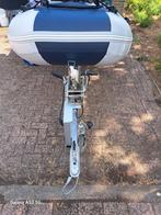 Rubberboot met trailer, 5pk motor, Watersport en Boten, Rubberboten, Aluminium, Zo goed als nieuw, Benzine, Minder dan 70 pk