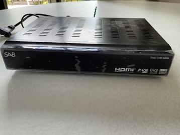 Satellietontvanger SAB Titan 1 HD 3606 met afstandsbediening beschikbaar voor biedingen