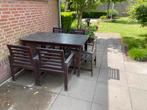 Gratis tuinset met vijf stoelen, Tuin en Terras, Ophalen of Verzenden, Gebruikt, 2 zitplaatsen