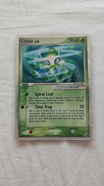 Celebi ex - 117/115 - Pokémonkaart beschikbaar voor biedingen