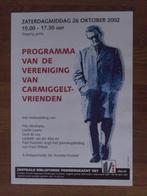 Affiche Simon Carmiggelt Middag 2002., Ophalen of Verzenden, Zo goed als nieuw, Rechthoekig Staand