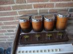 Opruiming: Retro voorraadbussen en keukendoekrekjes,, Ophalen, Huis en Inrichting