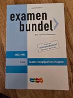 Examenbundel Maatschappijwetenschappen HAVO 2022/2023, Boeken, HAVO, Ophalen of Verzenden, Zo goed als nieuw, Maatschappijleer