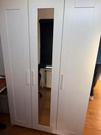 Ikea kast driedeurs, Huis en Inrichting, Ophalen, Gebruikt, 100 tot 150 cm, Met hangruimte