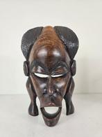 Masker #1, hout, Afrika, midden 20e eeuw, Antiek en Kunst, Ophalen of Verzenden