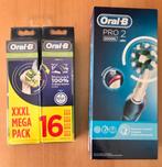 Oral-B Pro 2 electrische tandenborstel + opzetborstels, Sieraden, Tassen en Uiterlijk, Uiterlijk | Mondverzorging, Tandenborstel