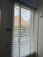Witte houten jaloezie 80/180, Ophalen, Zo goed als nieuw, 50 tot 100 cm, 150 tot 200 cm