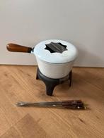 Fondue set met vorken, Ophalen of Verzenden, Zo goed als nieuw, Brander, Fondueset