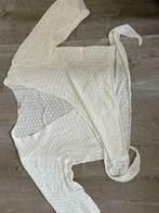 Wikkelvestje roomwit Heart maat M l, Ophalen of Verzenden, Nieuw, Maat 38/40 (M), Wit