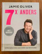 Jamie Oliver - 7x Anders - als nieuw, Boeken, Kookboeken, Ophalen of Verzenden, Zo goed als nieuw, Jamie Oliver, Overige gebieden