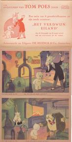 Avonturen van Tom Poes, Het verdwijneiland, 6 ansichten in m, Ophalen of Verzenden, Voor 1920, Overige thema's